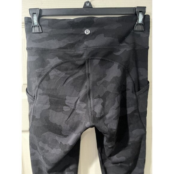 Lululemon Women Invigorate High-Rise Tight Black Blue Size 6 - Picture 6 of 11